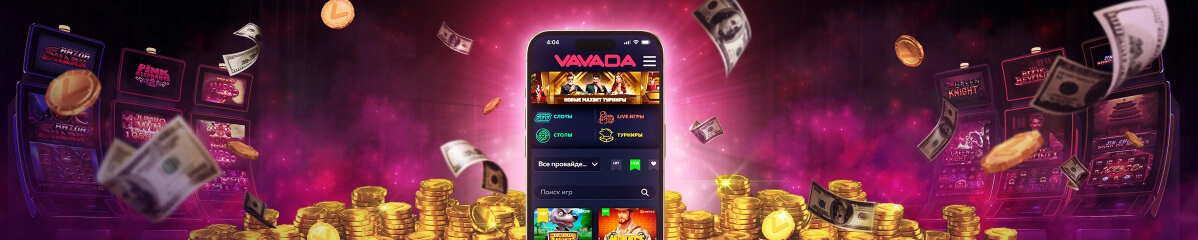 Приложение для смартфона от casino Вавада